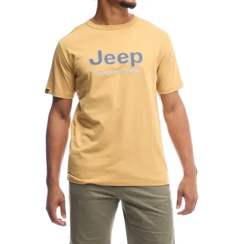 JEEP CORE LOGO APPLIQUE MENS T-SHIRT