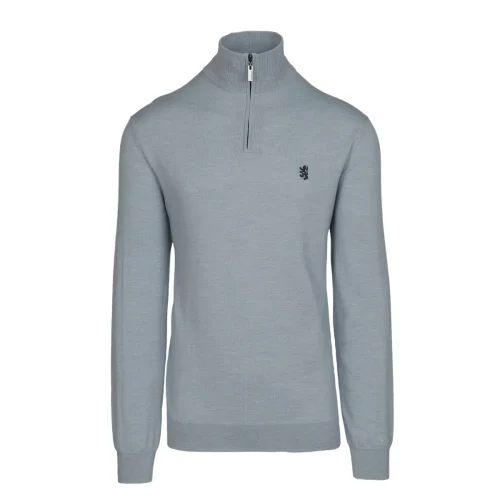 PRINGLE ERNIE 1/4 ZIP MERINO KNITWEAR