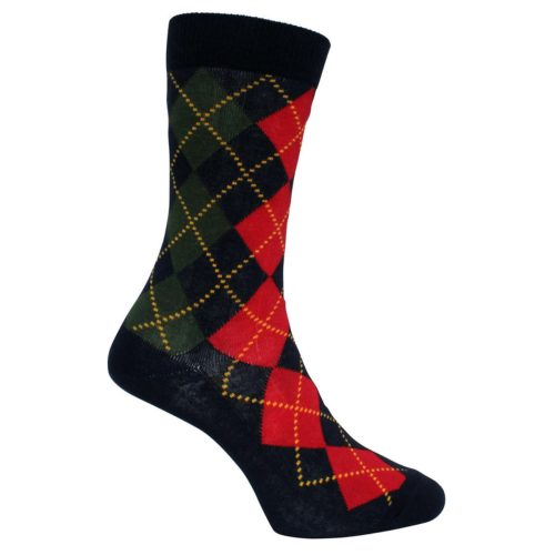 CAPE MOHAIR SOUL ARGYLE SOCKS