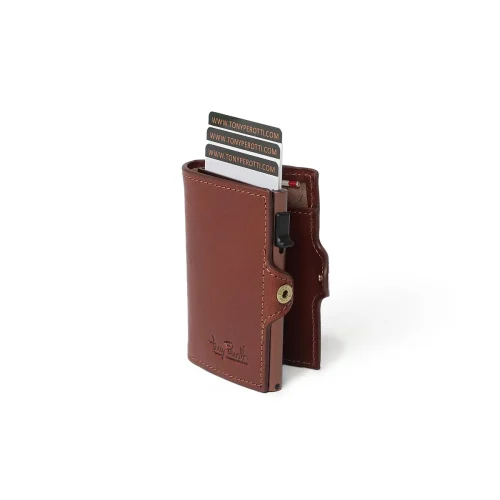 TONY PEROTTI FURBO SLIM CARDHOLDER WITH BANK NOTE POCKET