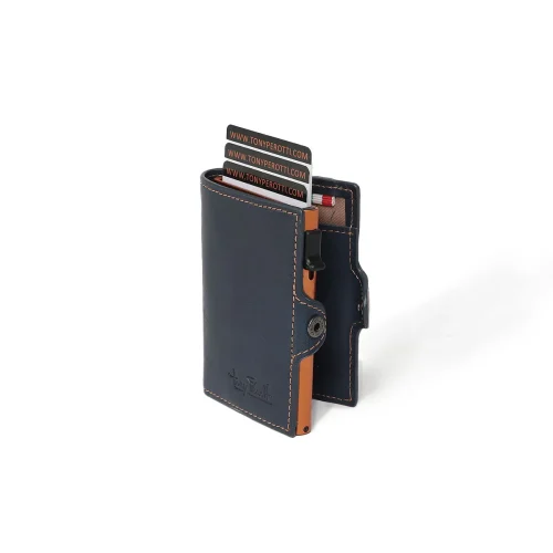 TONY PEROTTI FURBO SLIM CARDHOLDER WITH BANK NOTE POCKET