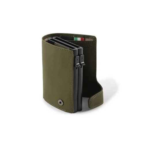 TONY PEROTTI DOUBLE FURBO CARDHOLDER WITH BANKNOTE POCKET