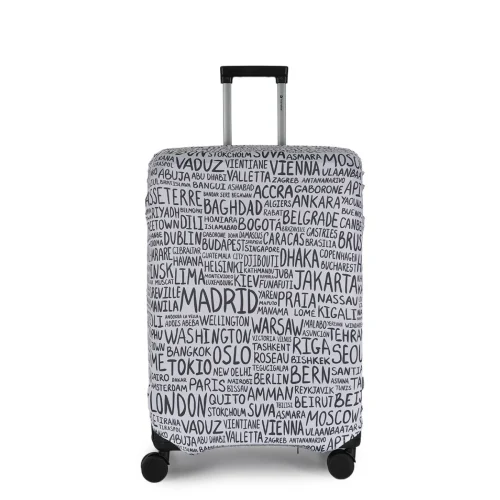 TRAVELITE PRINTED MED LUGGAGE COVER